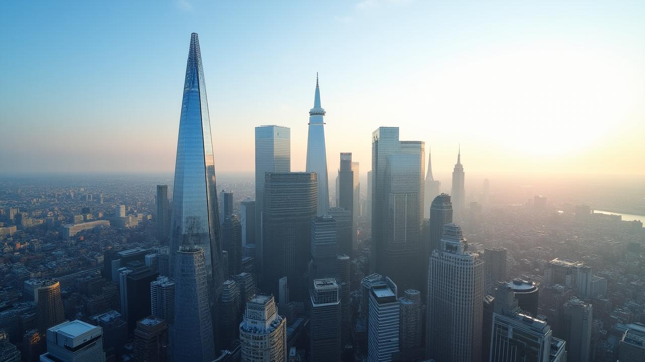 City of Birmingham financial district skyline